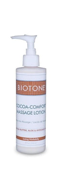 Biotone Cocoa-Comfort Massage Lotion, 8 Ounce