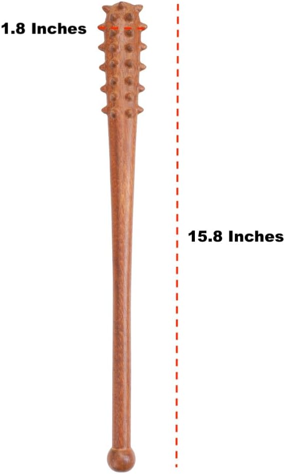 Handcrafted Wooden Massage Stick - Trigger Point Massage Stick for Deep Tissue Muscle Relief, Natural Wood Body Massager for Back, Legs & Recovery, Unique Gift for Wellness & Fitness Lovers