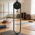 Portable Suspension Trainer with Adjustable Resistance, Endless Rope Cable Machine for Home Workouts, Targets Back, Arms, Grip and Coordination, 4m Circumference