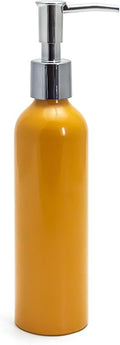 Elitzia Massage Oil Warmer Use Parts Pump Bottle 1 Pack 8.45oz/250ml Aluminium Pump Bottles for Solution Gel Lotion and Cream Use Suitable for ETOH01 ETOH02 ETLB01 ETLB02 ETOH843N ETOH843NB(Orange)