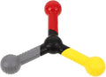 Hand Eye Coordination Training Stick Multi-Handle Colored Stick for Agility Reflex Skills and Reaction Speed Improvement in Sports Training