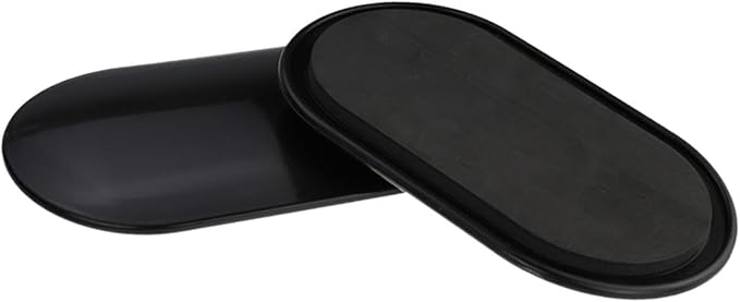 2 Pieces Exercise Core Sliders Slide Pads Exercise Equipment Lightweight Portable Ab Floor Gliders for Gym Dance