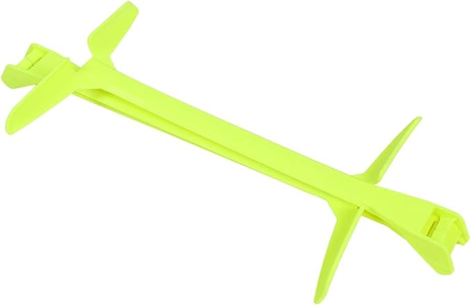 VINGVO Hurdles Training Equipment, Soccer Training Equipment 2pcs Plastic Adjustable Height Soccer Speed Training Aids Speed Hurdles Yellow for Athletes on The