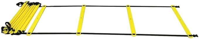 Sports Health - Agility Ladder, Agility Ladder for Speed Training and Lateral Movement, Training Equipment for Sports and Fitness, Comes with Carrying Bag