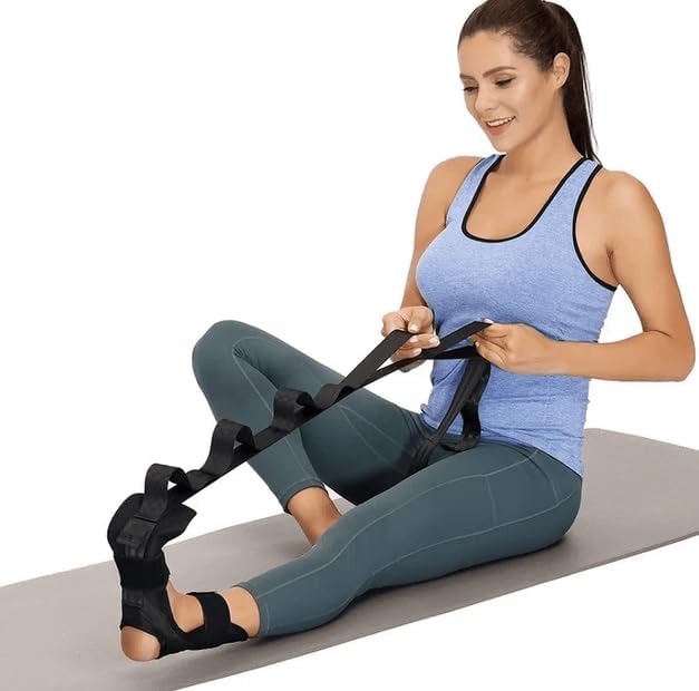 Izzila Stretching Strap with Loops and Detachable Foot
