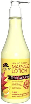 Healing Therapy Massage Lotion (Tropical Citrus)