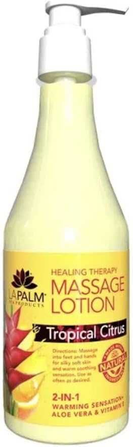 Healing Therapy Massage Lotion (Tropical Citrus)