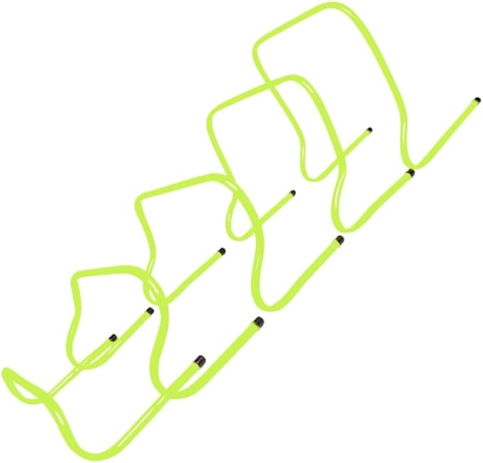 5 Pack Agility Speed Training Hurdles Detachable Agility Training Hurdles Sports Practice Equipment for Athletes, Soccer