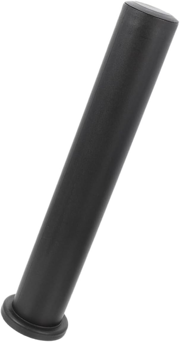 Amosfun Barbell Adapter Sleeve Plastic Handle Cover Flat Head Barbell Rod End Cover Fitness Equipment Attachment for Strength Training