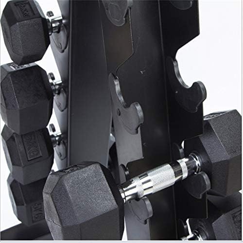 POWERT Dumbbell Rack Heavy Duty Steel Stand Weight Holder Rack for Dumbbells| 3-Tier (300lb Capacity) /5-Tier (600lb Capacity)