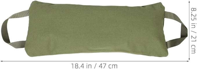 Milisten Canvas Sandbag Weightlifting for Fitness Empty Training Bag for Yoga and Exercise Lightweight Weighted Sand Holding Bag for Strength Training Home Gym and Outdoor Workouts