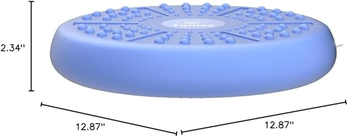 Tumaz Wobble Cushion - Wiggle Seat to Improve Sitting Posture & Stay Focused for Sensory Kids, Balance Disc to Core Strength & Flexible Seating [Extra Thick Balance Board, Pump Included Wobble Board]
