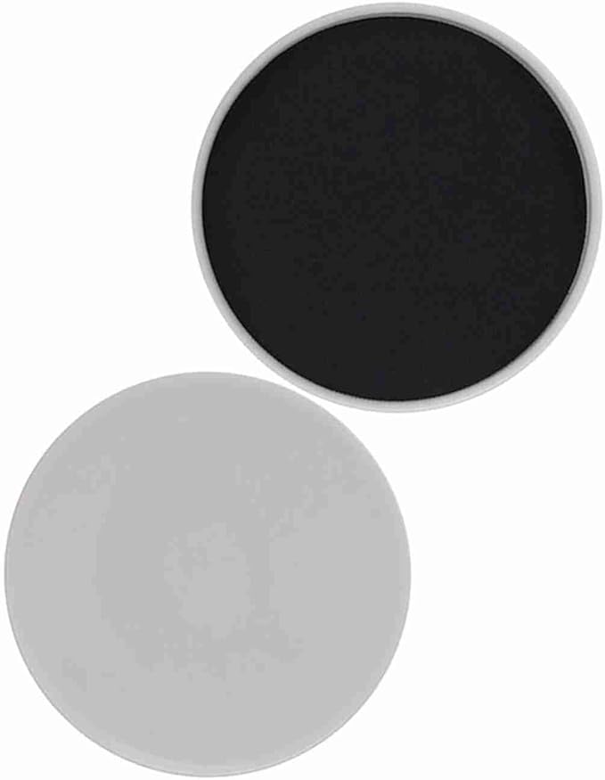 Alomejor 2PCS Fitness Core Slider Exercise Sliding Disc Sport Full Body Workout Small Size and Lightweight for Athletic Conditioning