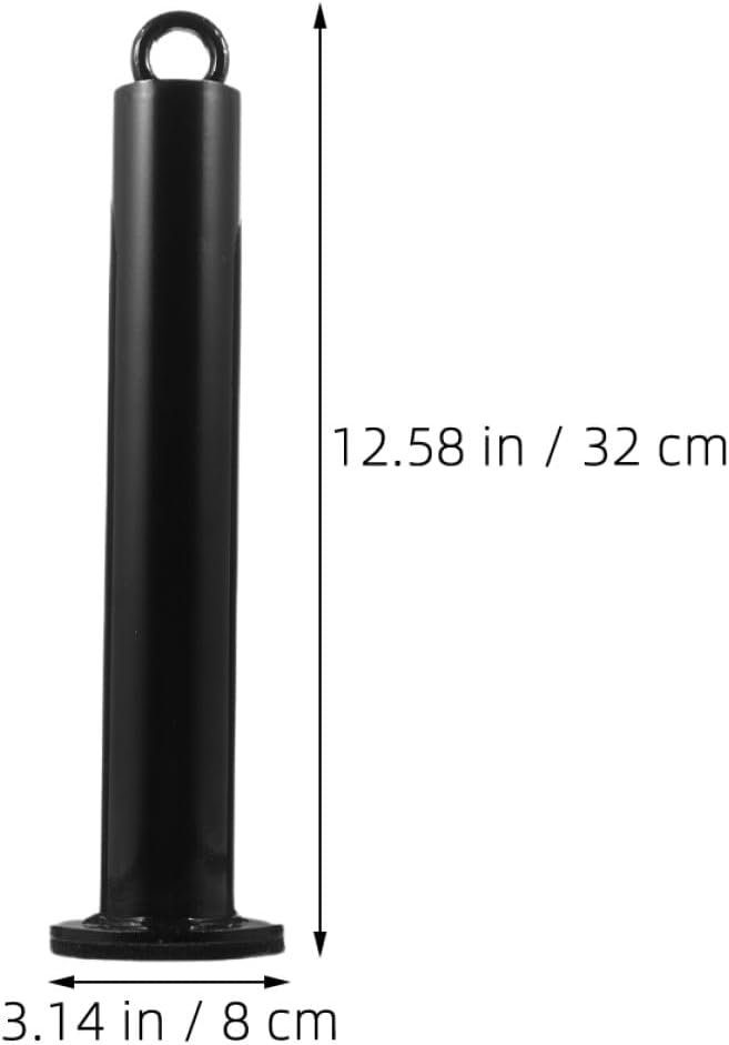 2pcs Weight Loading Pin and Barbell Slice Bar Rack 48mm Diameter X 320mm Fitness Equipment Attachment for Strength Training Cable Pulley System