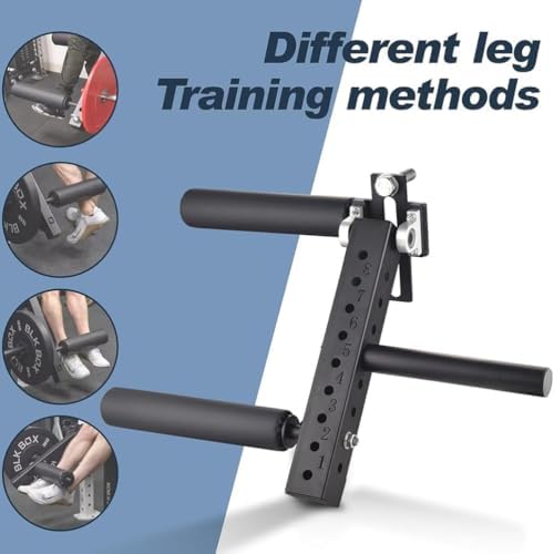 Adjustable Leg Extension & Curl Attachment for Home Gym, Versatile Leg Press Machine for Strength Training & Fitness, Perfect for Rack Use, Enhance Leg Workouts