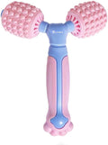 Ryoma Cat Paw Dual-Roller Massager, Protable Hand Held Massage Roller,Muscle Kneading Sensation, Silicone Softness Comfortable Massage Tool,Suitable for Gifting and Personal use
