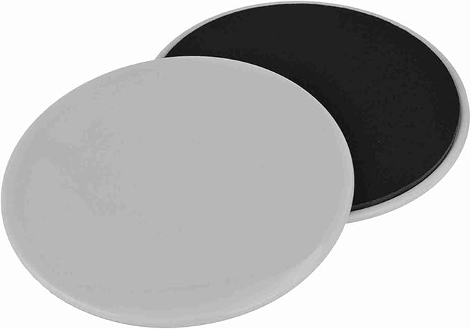 Alomejor 2PCS Fitness Core Slider Exercise Sliding Disc Sport Full Body Workout Small Size and Lightweight for Athletic Conditioning