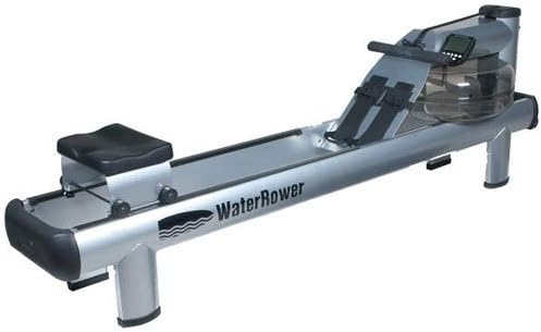 WaterRower M1 Rowing Machine with S4 BLE Monitor | USA Made Water Rower | Original Handcrafted Erg Row Machine for Home Use & Gym