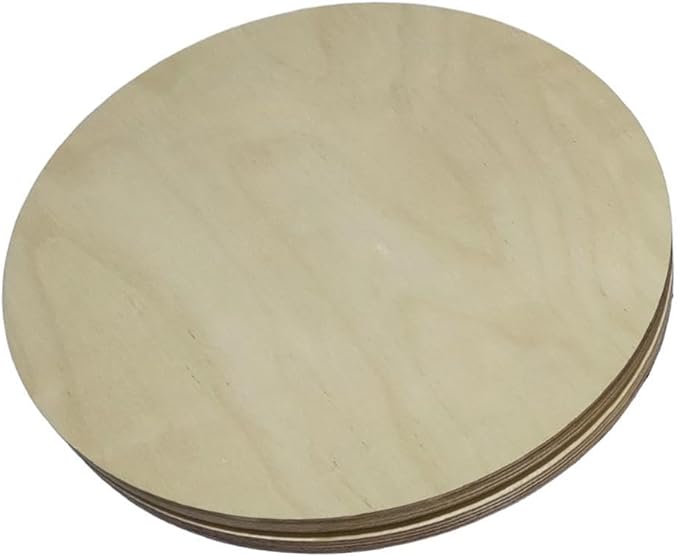 Yiju Rotating Disc Waist Twisting Disc Rotational Disk Twister Board Ab Exercise Wooden Rotator for Pilates Core Workout