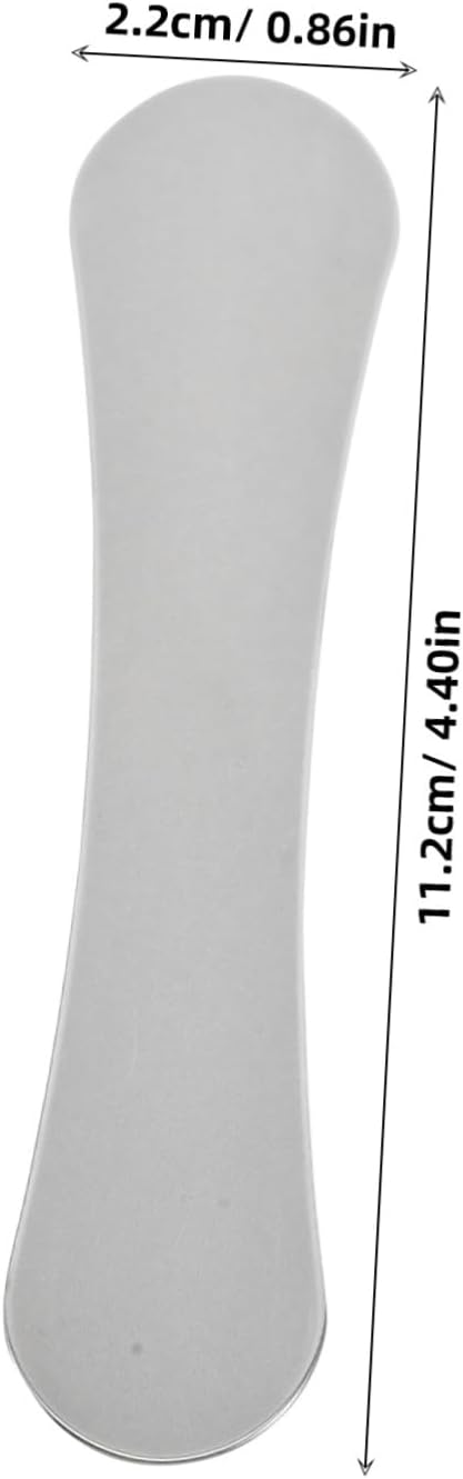 FRCOLOR Stainless Steel Eyelid Shield for Salon Use Eyeliner Washing Guard Sturdy Eyelid Protection Plate