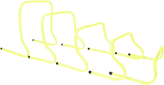 5 Pack Agility Speed Training Hurdles Detachable Agility Training Hurdles Sports Practice Equipment for Athletes, Soccer
