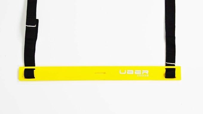 Rugged Soccer Speed and Agility Training Ladder - Pro - Adjustable Plastic Rung - 13 Feet