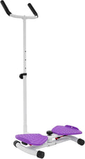 Waist Twister Board - Home Gym Exercise Equipment for Core Workout & Waistline Slimming - 3-Level Adjustable Ab Toner with Pull Cords for Women/Men, 330lbs Capacity