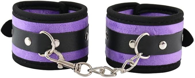 Pilates 7-Piece Fashion Portable Fitness Couple Set, Indoor Hand Foot Wrist Fun Cosplay Accessories, Original Gift (Purple)