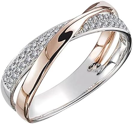 LONG-A 2 Pieces Magnetic Slimming Ring, Weight Loss Health Care Fitness Jewelry Burning Weight Design Opening Therapy Lose Fashion X,Multi Colored,7 =17 mm
