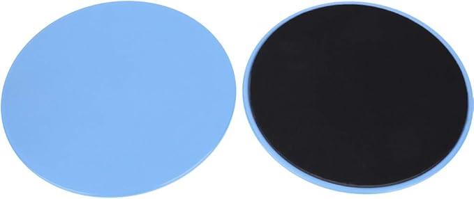 2Pcs Exercise Sliding Discs, Fitness Core Sliders for Full Body Workout, ABS Discs for Wood Carpet Rug Tile, Portable Workout Equipment for Gym Yoga Dance Physical