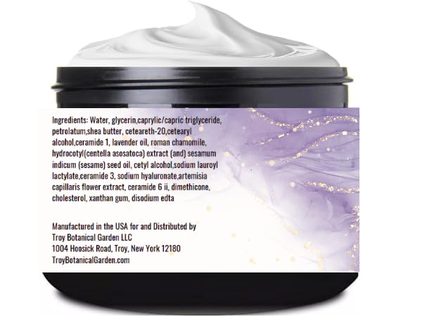 Essentially KateS Lavender + Chamomile + CICA Cream Lotion 4 Fl Oz - Calming, Soothing, Relaxing, Hydrating.