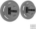Wall Mounted Weight Plate Holder, Bumper Plate Rack for Home Gym Wall Organized, All Kinds Sizes