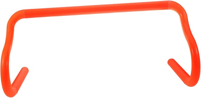 Durable Agility Hurdles for Football Training Weatherproof Convenient Detachable Design for Athletes and Improve Speed and Jumping Skills Orange