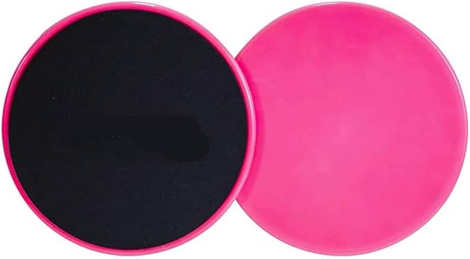 Dual Core Sliders,Core Exercise Gliding Discs Sportz Sliders for Working Out Compact Core Gliders for Home Gym Dual Sided Disks Used on Carpet or Hard Floors
