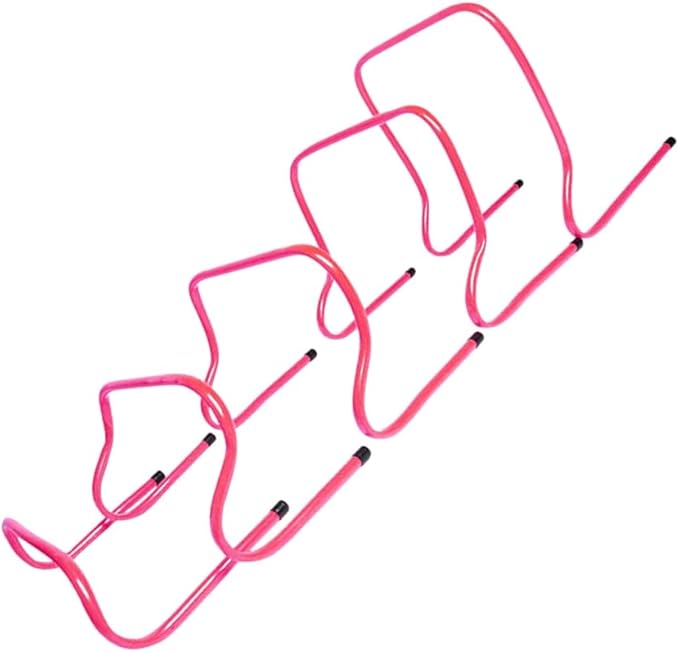 5 Pack Agility Speed Training Hurdles Detachable Agility Training Hurdles Sports Practice Equipment for Athletes, Soccer