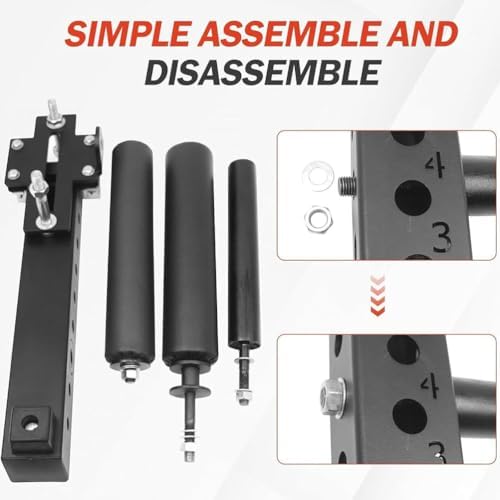 Adjustable Leg Extension & Curl Attachment for Home Gym, Versatile Leg Press Machine for Strength Training & Fitness, Perfect for Rack Use, Enhance Leg Workouts