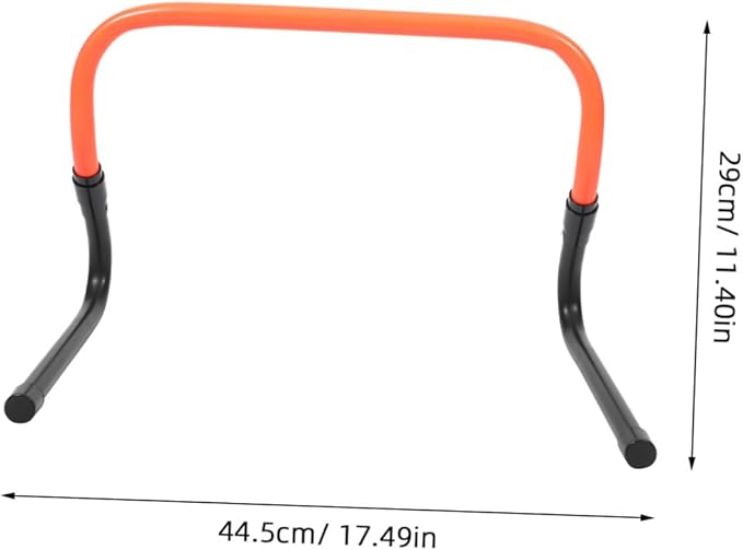 Adjustable Height Agility Hurdle for Football Training Plastic Speed Hurdle with Wear-Resistant Design Lightweight Running Accessory for Youth Athletes and Basketball Drills
