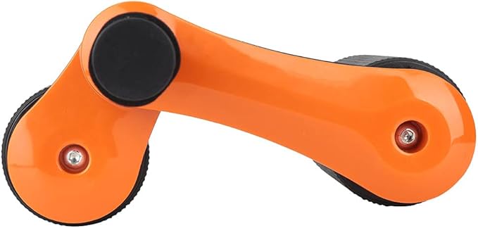 2 Wheels Ab Roller Wheel Abdominal Exerciser with Knee Pad Home Fitness Equipment