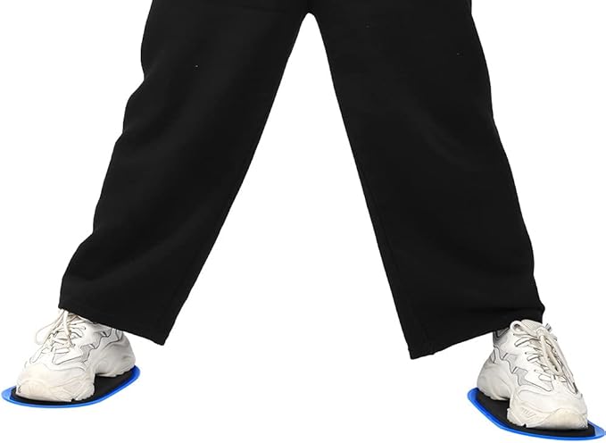 Fitness Discs Slider for Core Stability Training, Leg Slimming, Yoga, 2pcs Small Size Blue Sliding Discs
