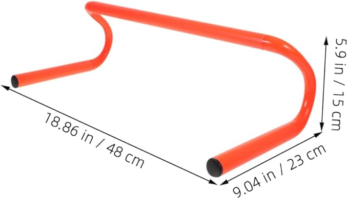 4pcs Portable Agility Hurdles for Preschool PE Class Outdoor Sports Material Speed Training Equipment for Coordination and Team Activities