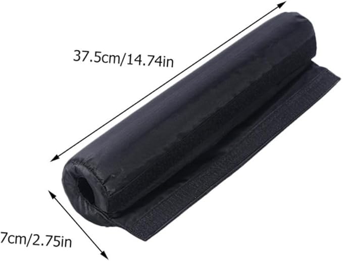 KICHOUSE 2pcs Squat Pad for Barbell Neck and Shoulder Cushion Durable Non-slip Oxford for Comfortable Weightlifting for Squats Lunges and Thrusts