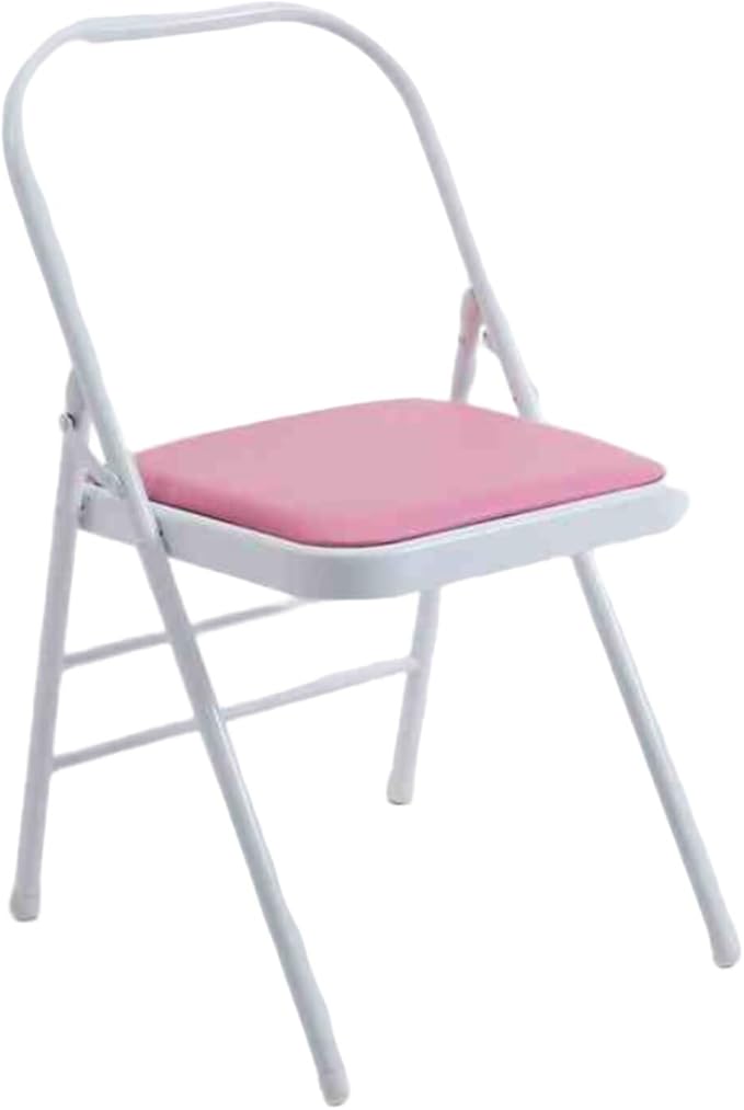 Yoga Chair,Easy to Carry and Store,Soft Sponge Cushion,Foldable Pilates Chair,for Indoor and Outdoor Yoga Studios(Color2)