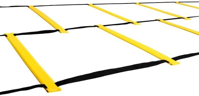 Title Boxing Double Speed & Agility Ladder 2.0 - Agility Ladder, Speed and Agility, Explosive Training, Foot Speed, Foot Work, Exercise Equipment, Speed Training