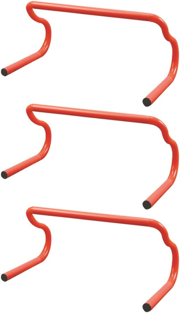 3pcs Detachable Agility Hurdles Lightweight Portable Training Equipment for Speed and Agility Drills Soccer Basketball and More Durable Construction