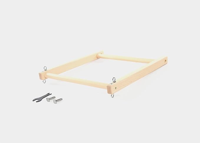 Balanced Body Maple Push-Through Bar, Compatible with Pilates Tower/Trapeze Table or Pilates Reformer Trapeze Combination