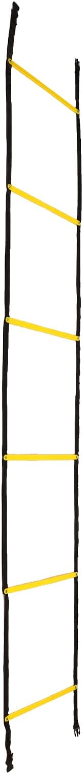 Agility Ladder, Speed Training Equipment with High Density Belt and Non Slip Rungs, for Football Basketball Agility Training to Improve Balance Speed Reflexes, Includes Carry