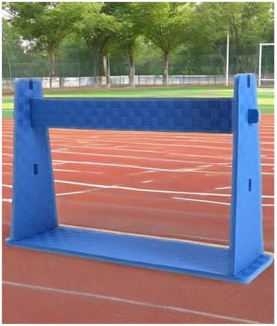 Lightweight Speed Hurdles Training Hurdles,Height Adjustable Foam Agility Hurdles,Detachable Training Hurdle Equipment(Bule,4pcs)