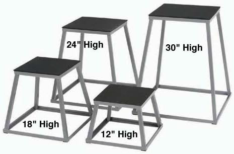 Champion Sports Welded Steel Plyo Box - 6"H