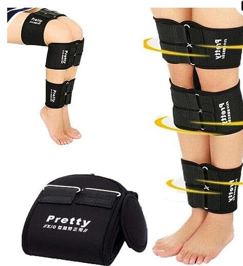 O/X Leg Type Correction Belt- 3 In 1 Adjustable Legs Posture Corrector Belt Knock Knees Shape Straightening Band Bandage