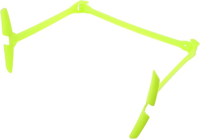 Homoyoyo Adjustable Soccer Agility Training Hurdle Foldable Obstacle Training Equipment for Athlete Speed and Footwork Enhancement, Green